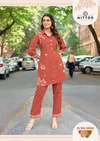 Rasika By Mittoo Rayon Handwork Kurti With Bottom Wholesalers In Surat
